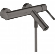 Змішувач для ванної Hansgrohe Axor Starck одноважільний шліфований чорний хром 10465340