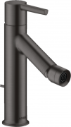 Змішувач для біде Hansgrohe Axor Starck з донним клапаном шліфований чорний хром 10214340