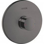 Змішувач для душу прихованого монтажу Hansgrohe Axor Uno шліфований чорний хром 45605340