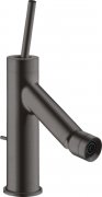 Змішувач для біде Hansgrohe Axor Starck з донним клапаном шліфований чорний хром 10211340