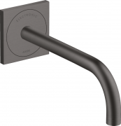 Змішувач для раковини Hansgrohe Axor Uno електронний настінний шліфований чорний хром 38120340