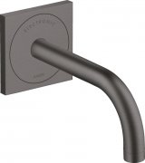 Змішувач для раковини Hansgrohe Axor Uno електронний настінний шліфований чорний хром 38119340