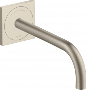 Змішувач для раковини Hansgrohe Axor Uno електронний настінний шліфований нікель 38120820