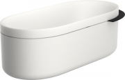 Полочка для ванной Hansgrohe Axor Suite Basins & Bathtub металл матовый черный 42006670