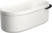 Полиця для ванної Hansgrohe Axor Suite Basins & Bathtub метал матовий чорний 42006670