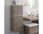 Пенал для ванной Laufen Case средний 35x33,5x100 см петли справа МДФ светлый дуб H4020120755191