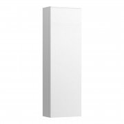 Пенал для ванної Laufen Kartell 40x27x130 см петлі зліва МДФ білий матовий H4082810336401