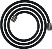 Душовий шланг Hansgrohe Axor ShowerSolutions 2 м текстильний чорний шліфований хром 28291340