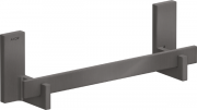 Поручень для ванной Hansgrohe Axor Universal Rectangular шлифованный черный хром 42613340