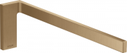 Держатель для полотенец Hansgrohe Axor Universal Rectangular шлифованная бронза 42626140