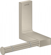 Тримач для туалетного паперу Hansgrohe Axor Universal Rectangular нікель шліфований 42656820