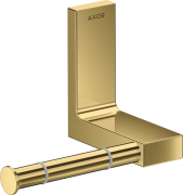 Тримач для туалетного паперу Hansgrohe Axor Universal Rectangular поліроване золото 42656990
