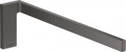 Держатель для полотенец Hansgrohe Axor Universal Rectangular шлифованный черный хром 42626340
