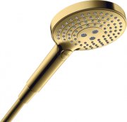 Душевая лейка Hansgrohe Axor ShowerSolutions Ø120 мм 3 режима полированное золото 26050990