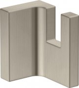 Крючок для ванной Hansgrohe Axor Universal Rectangular одинарный шлифованный никель 42611820
