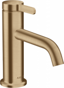Смеситель для раковины Hansgrohe Axor One однорычажный шлифованная бронза 48001140