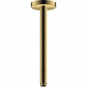Стельове приєднання Hansgrohe Axor ShowerSolutions 300 мм поліроване золото 26433990