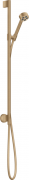 Ручний душ на штанзі Hansgrohe Axor One 75 мм 1 режим EcoSmart шліфована бронза 48791140