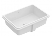 Раковина для ванной Villeroy&Boch Tube 49,5х35 см под столешницу санитарная керамика альпийский белый 41525001