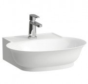Раковина для ванної Laufen The New Classic 50х45 см з одним отвором шліфована кераміка білий з покриттям LCC H8168524001111