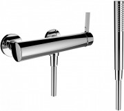 Смеситель для душа Laufen Kartell однорычажный с душевым гарнитуром хром H3313370041411