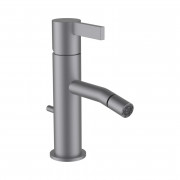 Змішувач для біде Laufen Kartell одноважільний матова нержавіюча сталь з PVD-покриттям H3413310901031