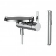 Змішувач для душу прихованого монтажу Laufen Kartell з душовим гарнітуром хром H3313390041411