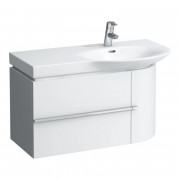 Тумба під раковину Laufen Case підвісна 84,1х37,4 см петлі праворуч МДФ білий глянсовий H4015020754751