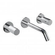 Змішувач для раковини Laufen Kartell настінний на 3 отвори хром H3123360041201