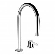 Смеситель для раковины Laufen Kartell однорычажный на 2 отверстия хром H3113320042201