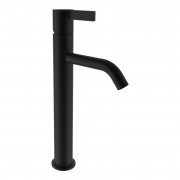 Змішувач для раковини Laufen Kartell одноважільний чорний матовий титан з PVD-покриттям H3113380811201