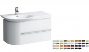 Тумба под раковину Laufen Case подвесная 84,1х37,4 см петли слева МДФ цвет на выбор H4015320759991
