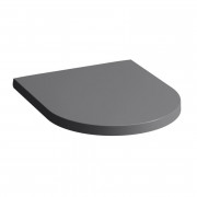 Сиденье с крышкой для унитаза Laufen Kartell soft-close дюропласт графит матовый H8913337580001