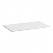 Столешница Laufen Space 87х52 см  с вырезом по центру HPL белый матовый H4109531601001