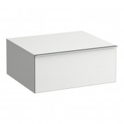 Шафка для ванної підвісної Laufen Space 58,5x51,8x24,9 см HPL білий матовий H4111311601001