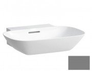 Раковина для ванної Laufen Ino 56х45 см без отворів шліфована кераміка графіт матовий H8163027581091