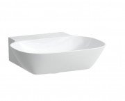 Раковина для ванної Laufen Ino 45х41 см без отворів під змішувач білий кераміка H8153010001121