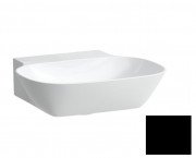 Раковина для ванної Laufen Ino 45х41 см без отворів під змішувач кераміка чорний матовий H8153017161121