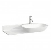 Раковина для ванної Laufen Ino 90х45 см з 1 отвором полиця зліва кераміка білий H8133010001111