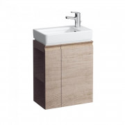 Тумба під раковину Laufen Pro S підвісна 47х27,5 см полиця зліва МДФ світлий дуб H4830020954791