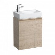 Тумба под раковину Laufen Pro S подвесная 47х27,5 см полка справа МДФ светлый дуб H4830010954791