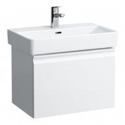 Тумба під раковину Laufen Pro S підвісна 55х37,2 см МДФ білий H4830310954631