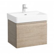 Тумба под раковину Laufen Pro S подвесная 51х37,2 см МДФ светлый дуб H4830220954791