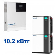 Система автономного питания Tervix BANKA 10,2 кВтч – инвертор 5кВ + аккумулятор 51,2В 100 Ач 2 шт 693421