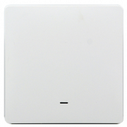 Розумний клавішний вимикач Tervix Pro Line ZigBee Push Switch 1 клавіша без нуля білий 432111