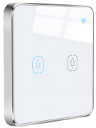 Розумний сенсорний вимикач Tervix Pro Line ZigBee Touch Switch 2 кнопки без нуля 433131