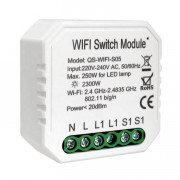 Розумний вимикач Tervix Pro Line WiFi Switch 1 клавіша/розетка 432421