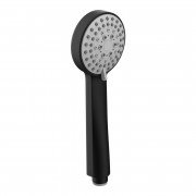 Душевая лейка Laufen Stella ⌀80 мм 3 режима черный матовый титан с PVD-покрытием H3619850813311