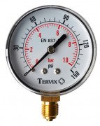 Манометр Tervix Pro Line 100 0-6 бар 1/2'' радиальное подключение 355412