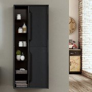 Пенал підвісний Kolpa San Ramona R 1432/640 638x300x1434 мм МДФ антрацит 514360